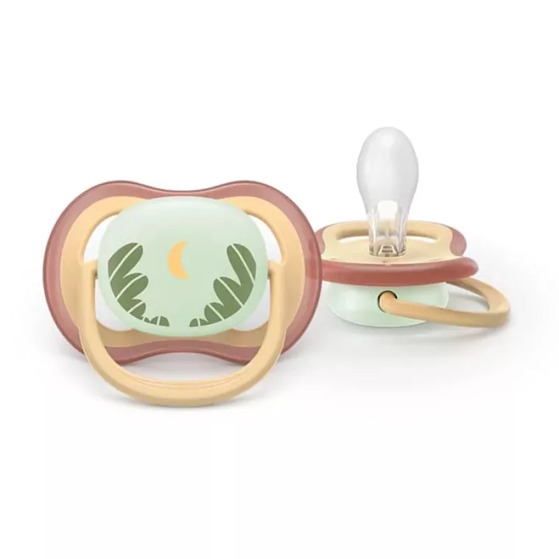 Smoczek Philips Avent Ultra Air Day and Night, 0-6 miesięcy, 2 sztuki