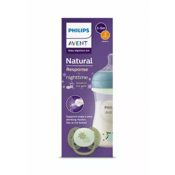Philips Avent Nighttime Natural Response zestaw prezentowy dla niemowląt