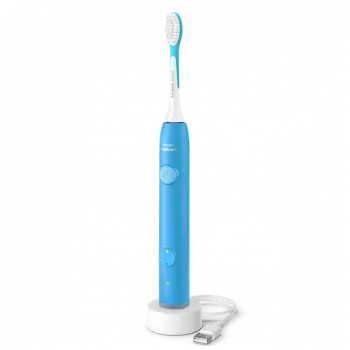 Philips Sonicare for Kids Bluetooth Connected Sonic Electric Toothbrush HX6600/12, Blue