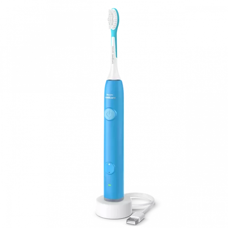 Philips Sonicare for Kids Bluetooth Connected Sonic Electric Toothbrush HX6600/12, Blue