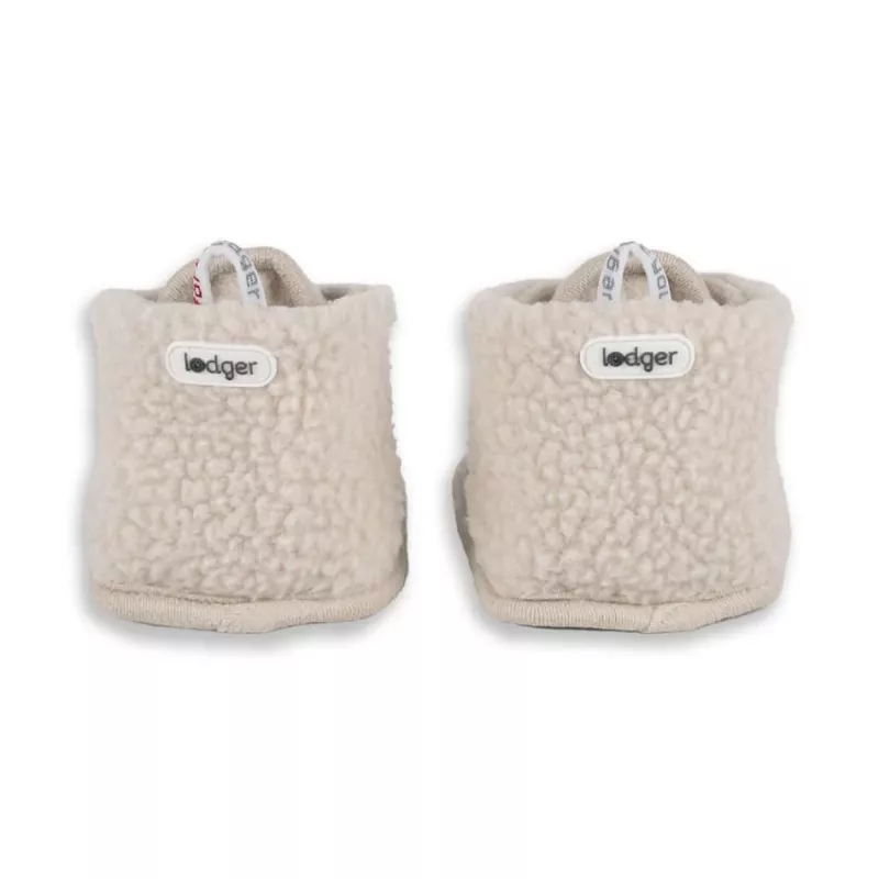 Lodger Slipper Teddy Kapcie Niemowlęce, Birch, 3-6 Miesięcy