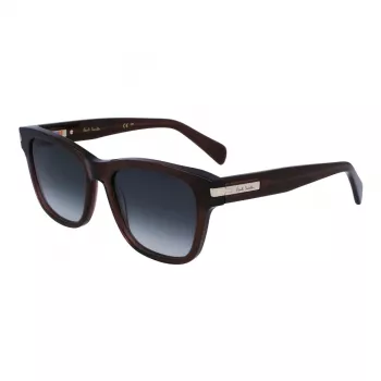 Paul Smith Unisex Okulary przeciwsłoneczne P23601SHOWIT Prostokątna czarna oprawka Ciemnoszare soczewki 55-19-145