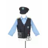 Souza! Kostium policjanta z czapką i akcesoriami, wiek 4-7 lat