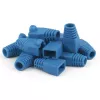 DSIT DANICOM Osłonka na kabel RJ45 niebieska duża - 10 sztuk DC-RJ45-BOOT-L-BLUE-10PCE