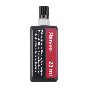 ARISTO Tusz kreślarski czarny 23 ml, 1 butelka (AR64817)