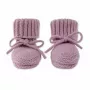 Buciki niemowlęce Lodger Slipper z wełny merino, fioletowy, 0-6 miesięcy