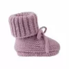 Buciki niemowlęce Lodger Slipper z wełny merino, fioletowy, 0-6 miesięcy