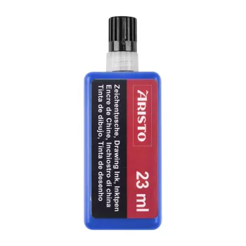 ARISTO Tusz techniczny do rysowania niebieski 23 ml (AR64809)