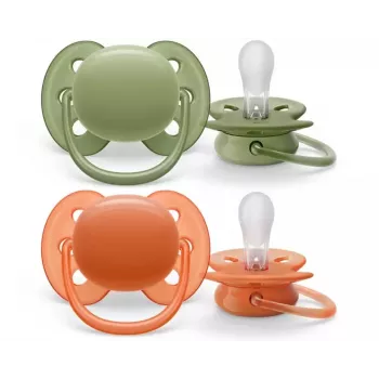 Philips Avent Ultra Soft Smoczek Neutral 18M+ (2 szt.)