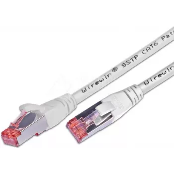 Kabel krosowy Wirewin CAT6 S/FTP, LSOH, 3m, biały PKW-PIMF-KAT6 3.0 WS