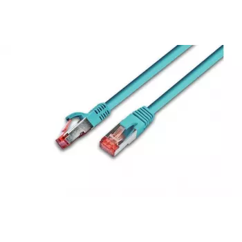 Wirewin Cat6 kabel krosowy S/FTP 3m turkusowy RJ45 (PKW-PIMF-KAT6 3.0 TK)