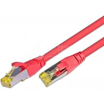 Wirewin PKW-PIMF-KAT6A 4.0 RT 4m kabel sieciowy Cat6a S/FTP, czerwony