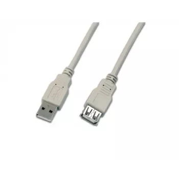 Przedłużacz USB 2.0 Wirewin A męski do A żeński 5m szary USB A-A MF 5.0 GR