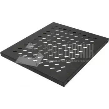 Wirewin SHELF 400 1U BL Tylna osłona do półki rack, czarna