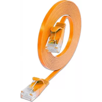 Kabel krosowy Ethernet Wirewin Cat.6 Slim, U/UTP, 0,5 m, pomarańczowy PKW-SLIM-KAT6 0.5 OR