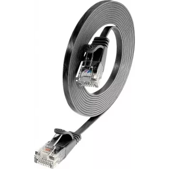 Wirewin Cat6 U/UTP Slim kabel sieciowy Ethernet, 7,5 m, czarny PKW-SLIM-KAT6 7.5 SW