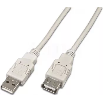 Kabel USB Wirewin Wirewin USB A-A MF 1.0 GR 1 m USB 2.0 Szary