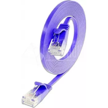 Wirewin Cat6 U/UTP Slim Ethernet Patch Cable, 0,25 m, fioletowy PKW-SLIM-KAT6 0.25 VT