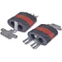 Optotec silikonowy zestaw uszczelniający do kabli zimno-kurczliwy dla 2 kabli (12-20mm), owalny FTTx (FOCUS-ODCKIT-CCSO-2X20)