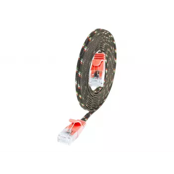 Wirewin PKW-TOUGH-K6 10.0 RT - Cat.6 Slim Tough kabel krosowy, U/UTP, 10 m, czerwony