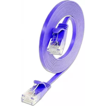 Wirewin Triotronik kabel krosowy Cat 6 U/UTP, 5 m, RJ45, fioletowy PKW-SLIM-KAT6 5.0 VT