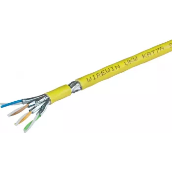 Wirewin WirewinCat.7 Kabel instalacyjny S/FTP 1200MHz LSOH3 Duplex PoE zoptymalizowany 500m VKW SFTP K7A L3 500DXQ