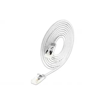Wirewin SLIM-LS-K6A 2.0 WT 60 Cat.6A U/FTP Slim Ethernet Patch Cable, 2 m, biały, 60 szt.