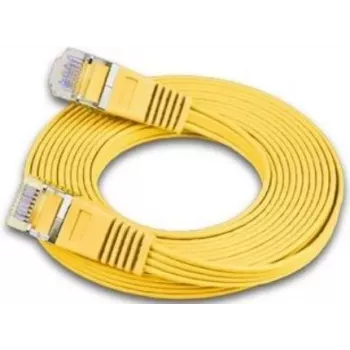 Wirewin Triotronik Cat6 U/FTP Slim komutacinis kabel Ethernet, 3m, żółty PKW-STP-SLIM-KAT6 3.0 GE