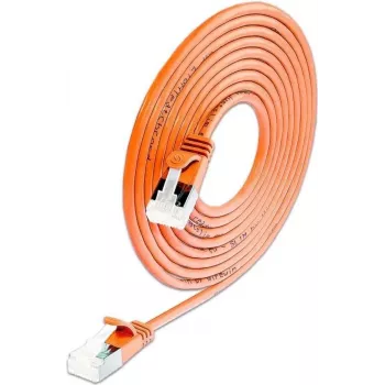 Wirewin SLIM KAT6A 10 Gigabitowy lekki kabel krosowy, U/FTP, Ø 3,8mm, pomarańczowy, 0,25m (PKW-LIGHT-STP-K6A 0.25 OR)
