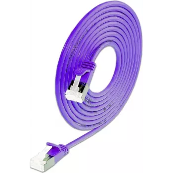 Wirewin Cat.6A 10 Gigabit Slim Patch Cable U/FTP, 0,25 m, Violet PKW-LIGHT-STP-K6A 0.25 VT