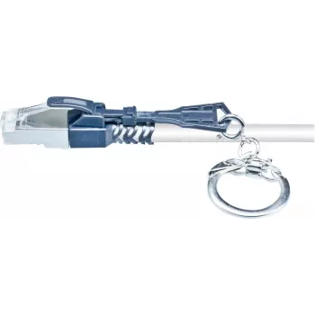 Kabel krosowy Wirewin Cat6a S/FTP, RJ45, 0,3m, szary PKW-SL-SFTP-KAT6A 0.3 SW