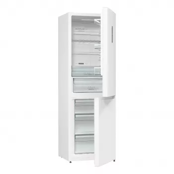 Gorenje NRK619C61W4OT Wolnostojąca Chłodziarko-Zamrażarka, wysokość 185 cm, klasa efektywności energetycznej C, biała
