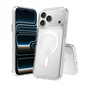 SCREENOR Bumper iPhone 18 Pro Max / 17 Pro Max MagSafe przezroczysty