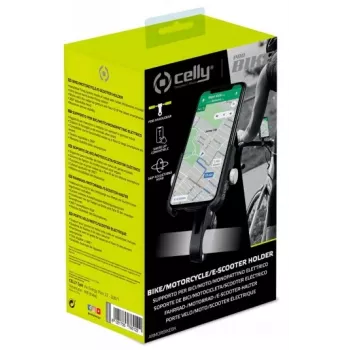 CELLY Uniwersalny Uchwyt Rowerowy Armor na Smartfony do 6,7 inch, Czarny