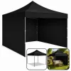 LEAN Express Ogród Altana Handlowy Pawilon Gastronomiczny Czarny 3x3M