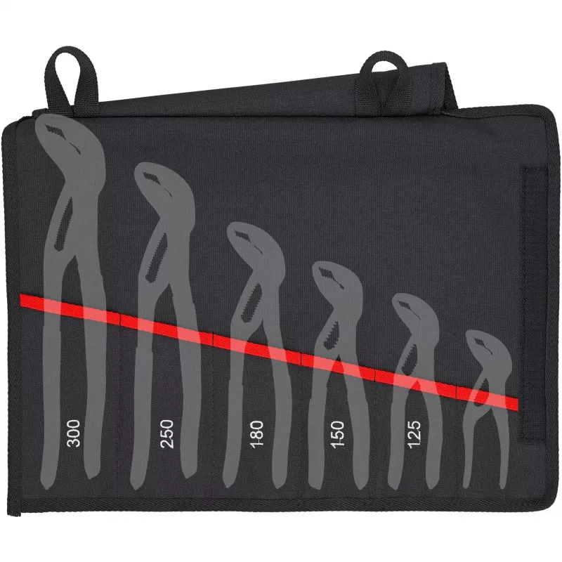 Zestaw szczypiec do rur KNIPEX Cobra 5-częściowy w składanej etui 00 19 55 S5