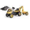 SMOBY Tractor Max Jeździk na pedały z przyczepą, zielony, od 3 lat