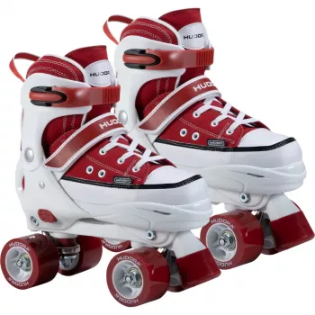 HUDORA Łyżworolki rozmiar 36-39 czerwono-białe w stylu sneaker