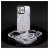 Evelatus etui na Apple iPhone 15 Pro PC+TPU z MagSafe - nadruk kwiatowy na zamówienie