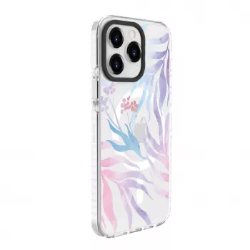 Evelatus etui na Apple iPhone 15 Pro PC+TPU z MagSafe - nadruk kwiatowy na zamówienie