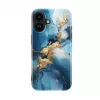 Evelatus Apple iPhone 16 Slim Shell z MagSafe i nadrukiem kwiatowym w kolorze różowym