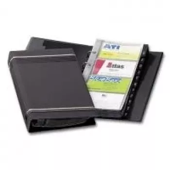 DURABLE VISIFIX 200 segregator na wizytówki, 200 kart, indeks A-Z, czarny 238558