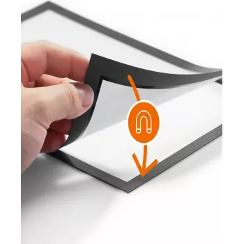 DURABLE DURAFRAME A3 samoprzylepna ramka informacyjna, ciemnoniebieska, 2 sztuki