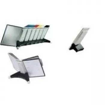 DURABLE SHERPA TABLE 10 System referencyjny biurkowy, 10 paneli A4, czarny 563222