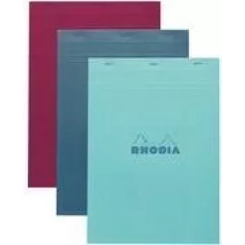 Notatnik w kratkę Rhodia No. 18 A4, różne kolory, 5 sztuk 18100C
