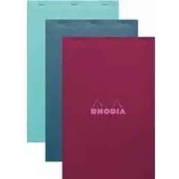 Notatnik w kratkę Rhodia No. 19 A4+, różne kolory, 5 szt. 19100C