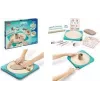 Zestaw Maped Creativ Pottery Studio dla dzieci od 5 lat, glina samoutwardzalna z 6 farbami, narzędziami, pędzlem i lakierem 907224