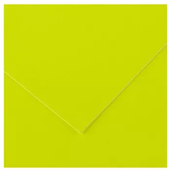 Papier kolorowy Canson Vivaldi Neon Yellow 250gsm A2 25 arkuszy C200403809