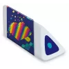 Maped Pyramide PIXEL PARTY Gumka z tworzywa sztucznego, biała, bez ftalanów i PVC, przekrój trójkątny, pudełko ekspozycyjne 24 sztuki 119523