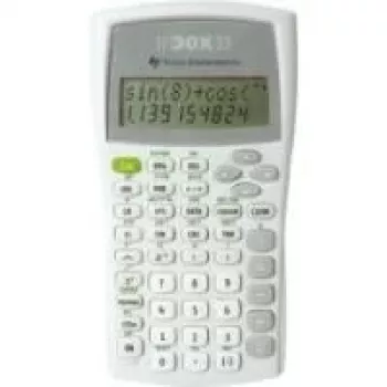 Kalkulator naukowy Texas Instruments TI-30X IIB, wyświetlacz LCD 2-liniowy, zasilanie bateryjne, czarny